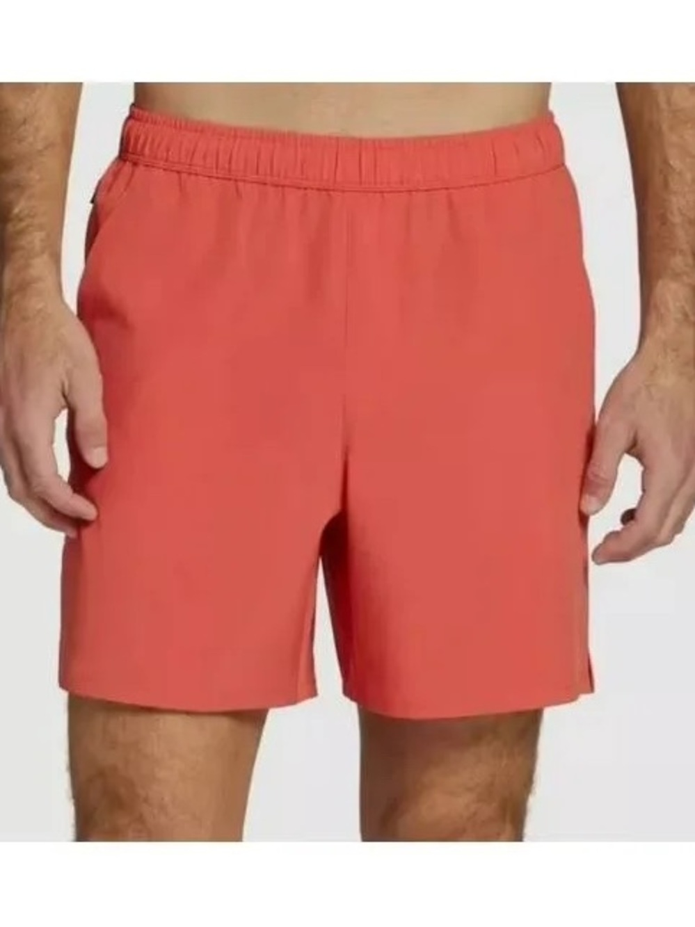 DSG Men's 6 inch agility woven short in red sun